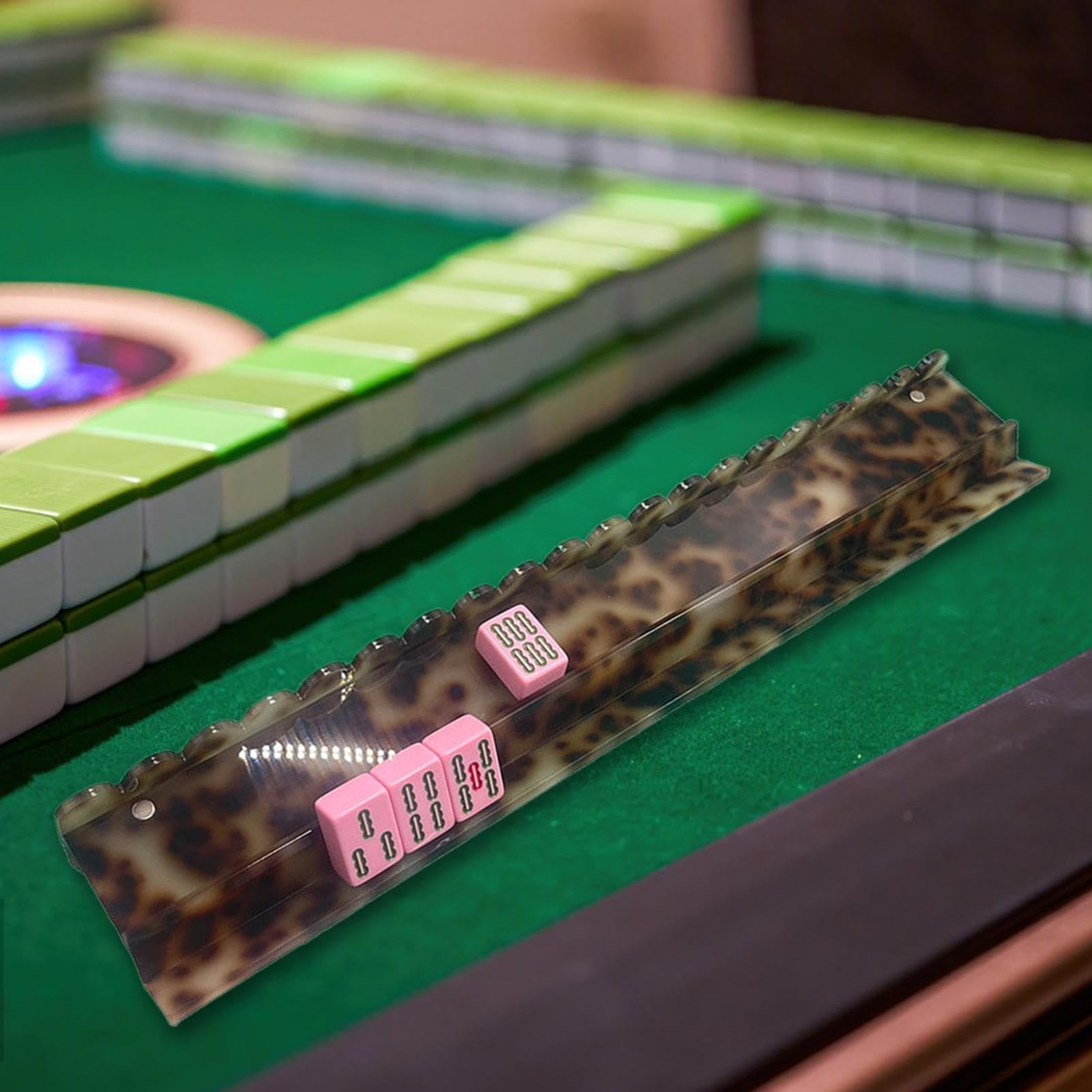 Mahjong Rack - Accessori per giochi da tavolo, in acrilico, per casa, casa, viaggi, club, vacanze, feste, donne, uomini, adulti