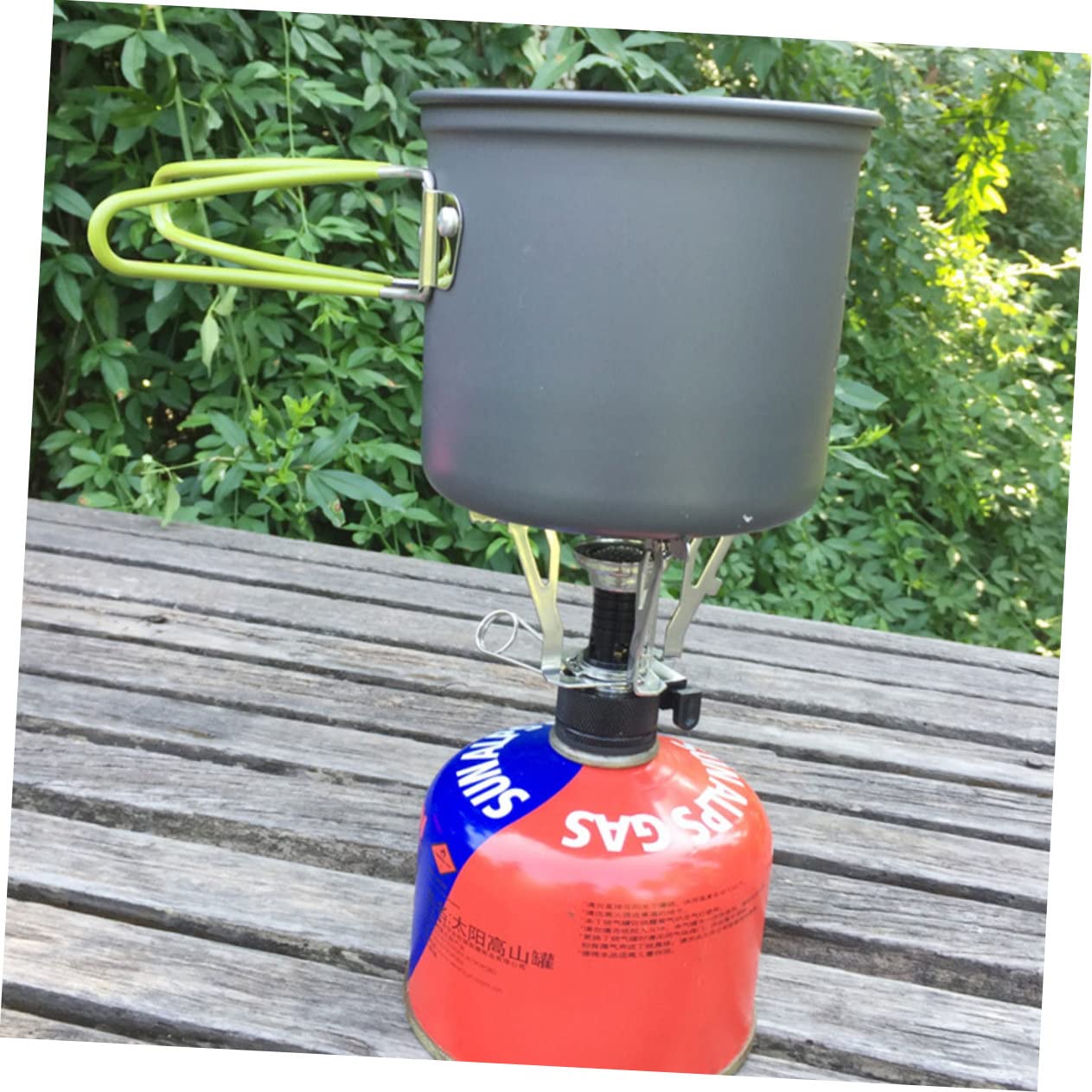 BCOATH 1Set Cooking Pot Durable Cooking Supplies for Outdoor Camping Hiking and Travel Cookware for Prep Lightweight and Portable