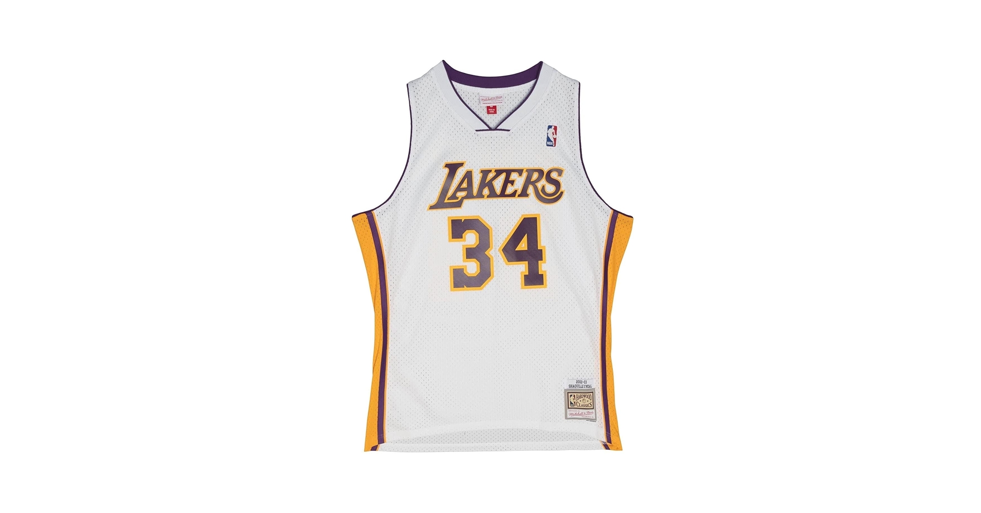 Mitchell&ness Los Angeles Lakers ユニフォーム s-l400.jpg