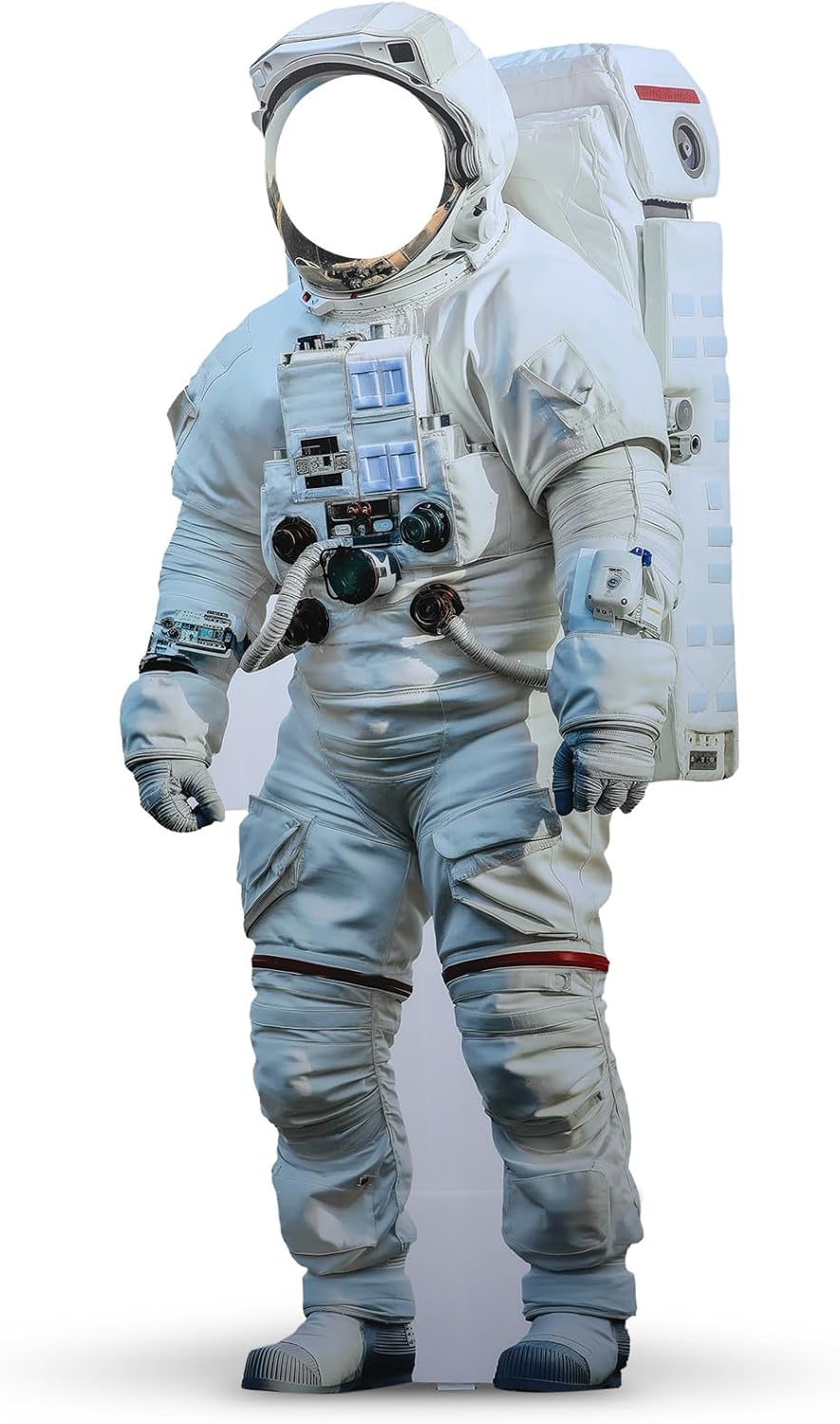 Amyhill 6 ft Astronaut Cardboard Cutout Stand-up Life Size Space Astronaut Theme Party Decoration Backdrop Photo Prop Stand up for Space Theme Birthday Baby Shower Party Supplies
