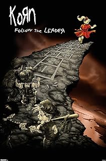 Korn - Follow The Leader Wall Poster, 34L" x 22.4W", Unframed Version