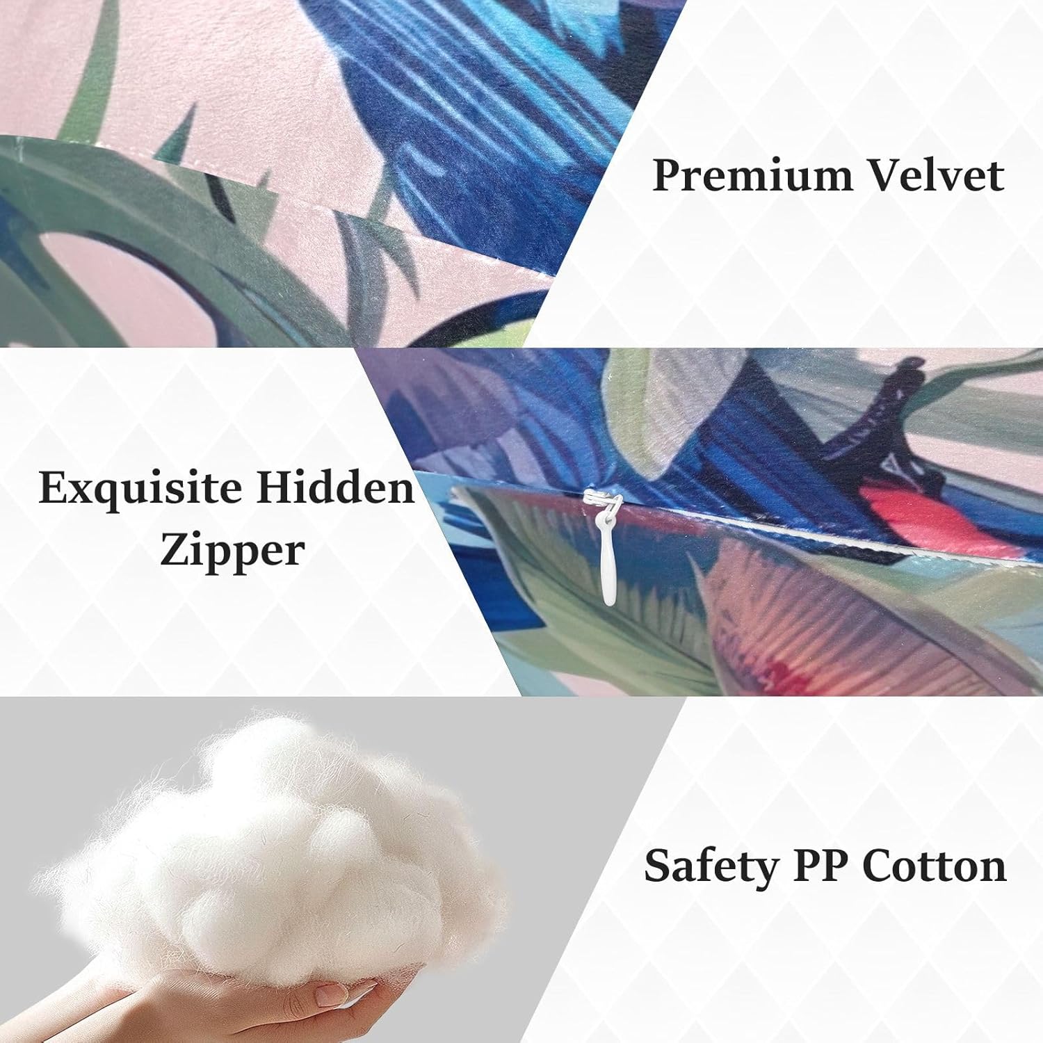 Toucan1 Human-Shaped Pillow Soft Body Pillows Washable Velvet Pillows for Anxiety Relief Sleeping Cuddling & Support