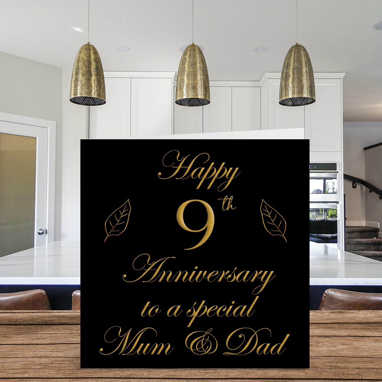 Carte D'anniversaire Spéciale En Saule Pour Papa, Maman, Parents