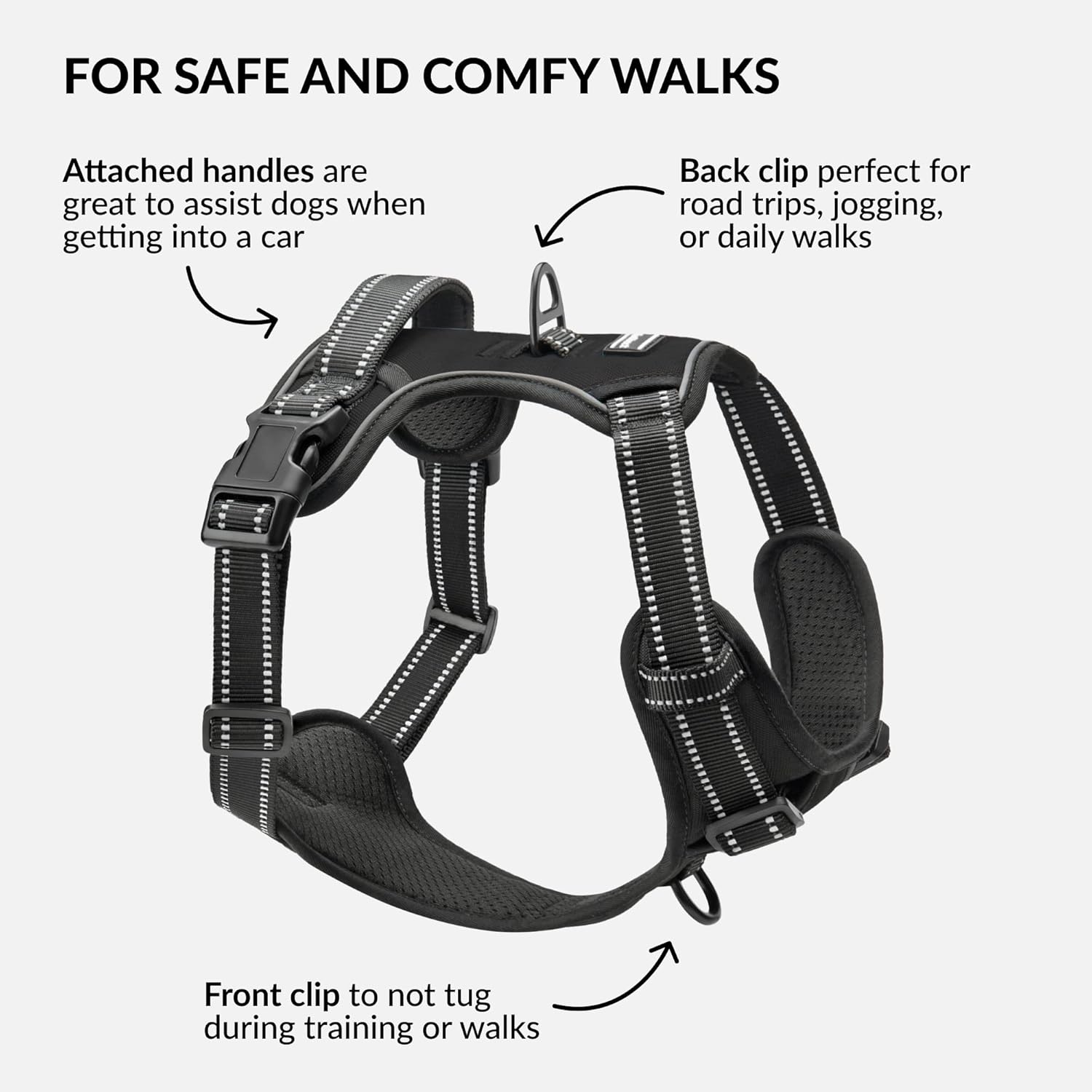 Discover Comfort & Control: A Review of the CollarDirect No Pull Reflective Dog Harness