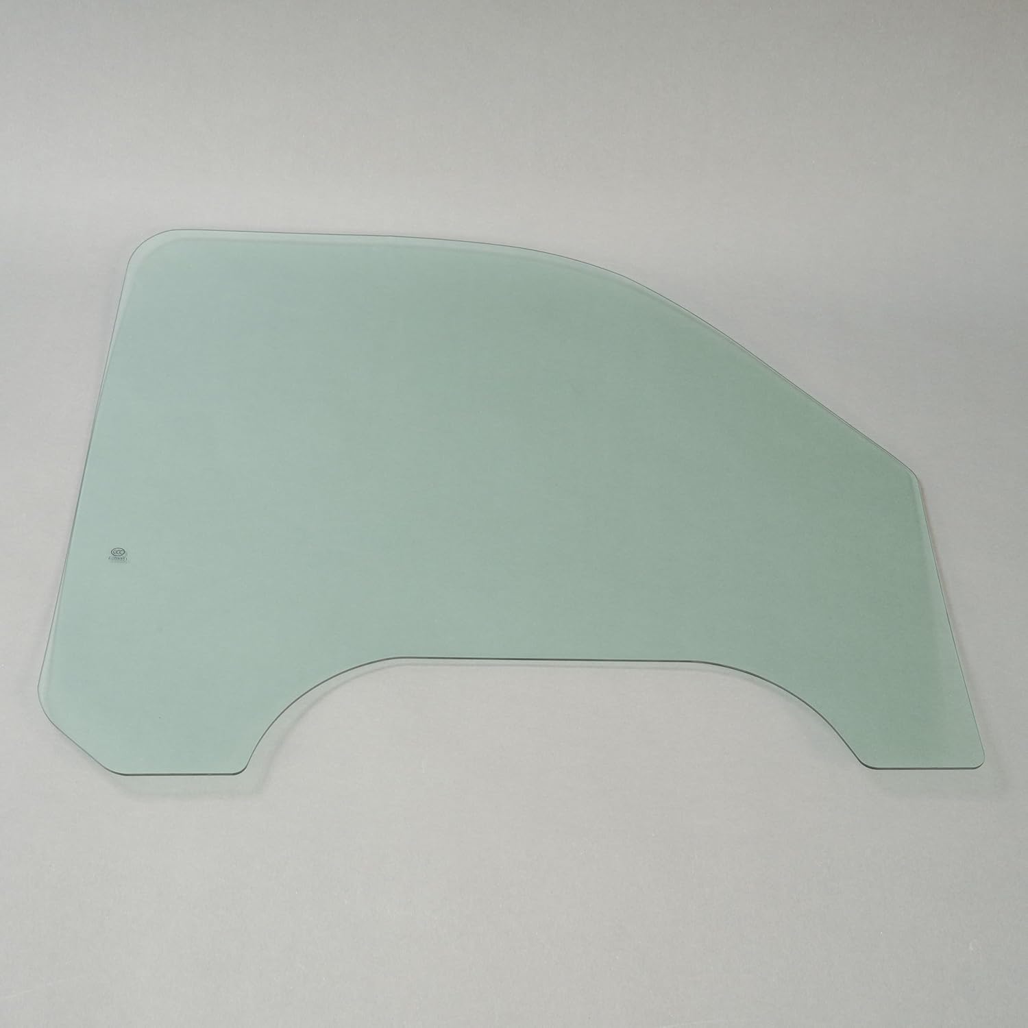 ALMULOO Driver Side Front Door Window Glass Compatible with 1999-2006 GMC Sierra & Chevy Silverado / 2007 Sierra Classic & Silverado Classic Light Green Tinted Tempered Glass Replacement