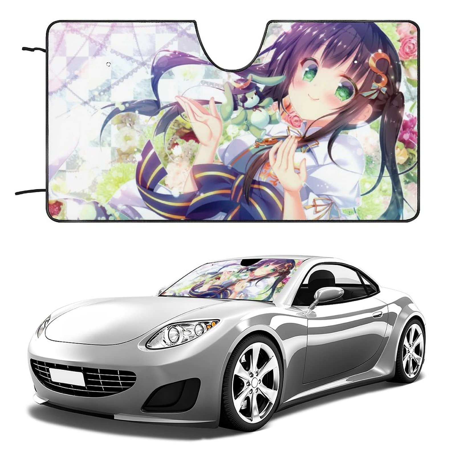 ご注文はうさぎですか？ サンシェード Amazon | 車用サンシェード カーサンシェード ご注文はうさぎ