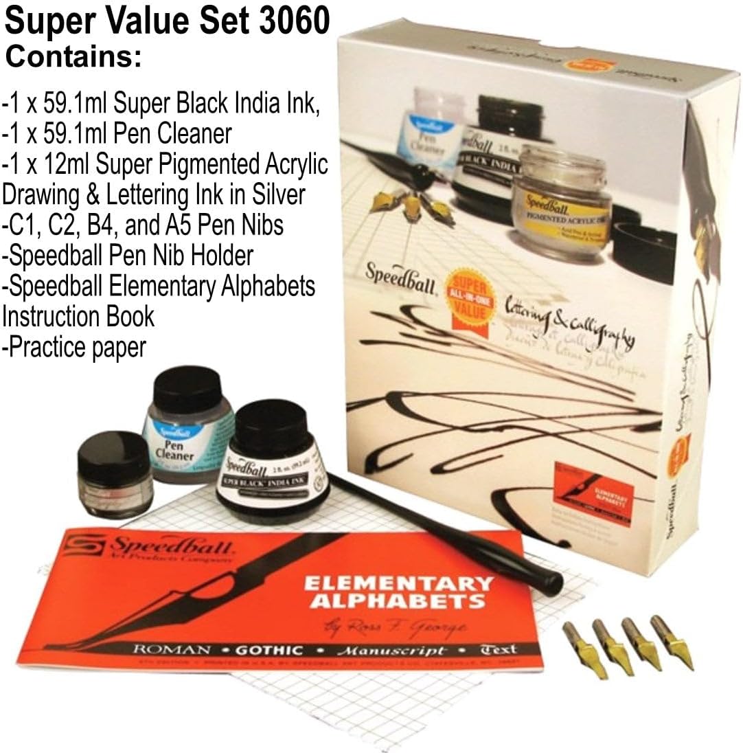 Speedball Super Value Calligraphy Kit