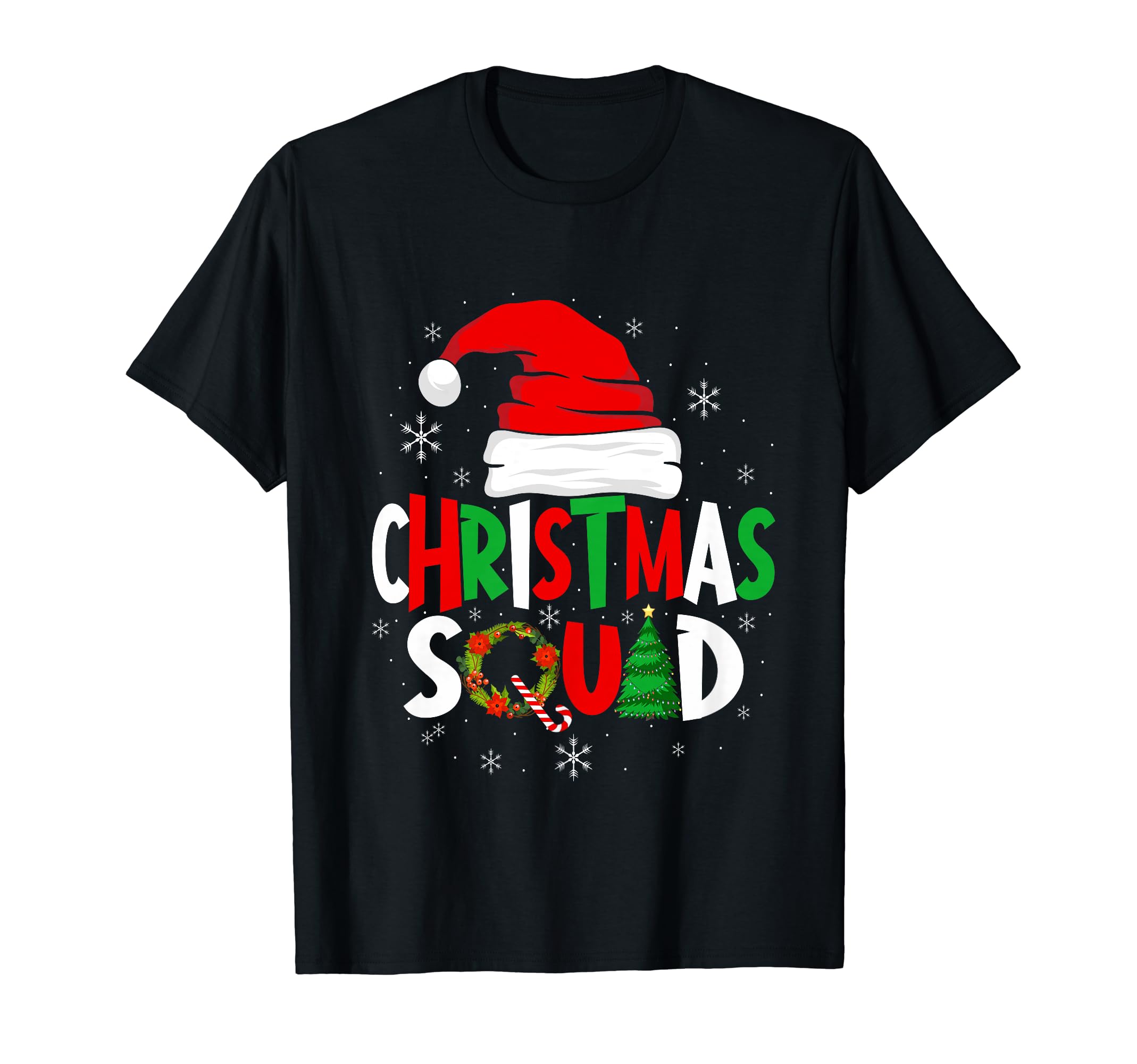 Christmas Squad Lover Gift Co.Unisex Family Matching Holiday X-mas T-Shirt