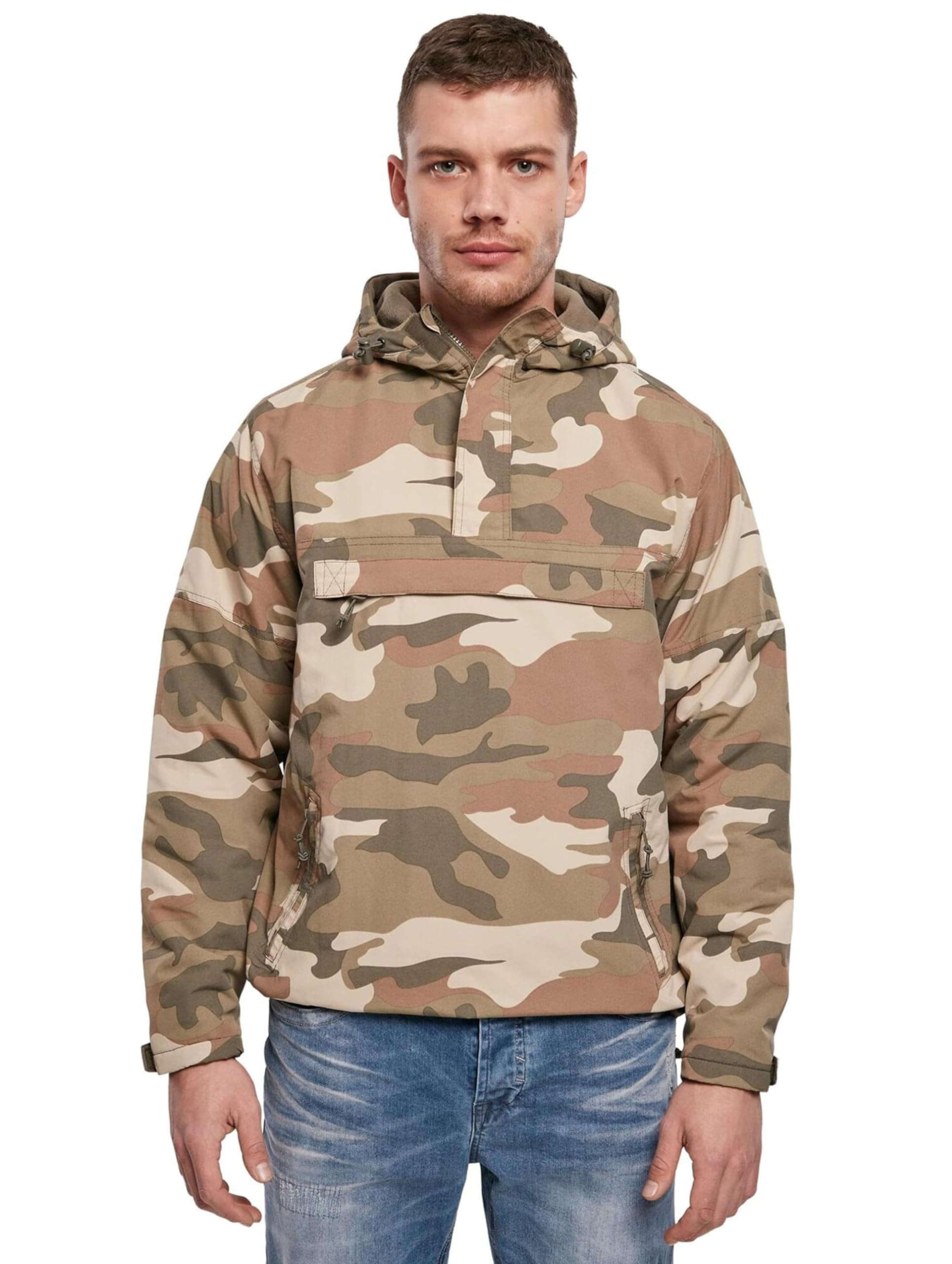 Brandit Windbreaker, color: light woodland, size: L