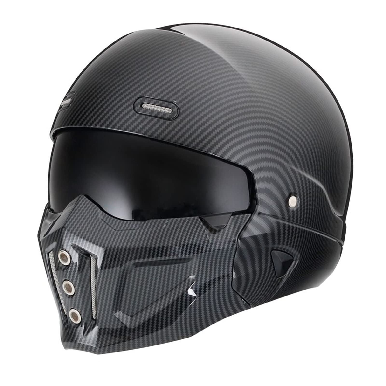 Open Face Full face Helmet Motorcycle Modular Helmets for Unisex-Adult Street Bike Cruiser Scooter DOT Approved