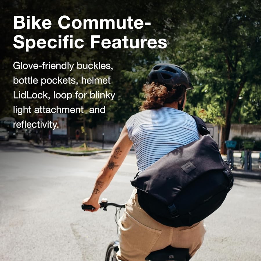 Amazon.com: Osprey Metron 18L Commuter Bike Messenger Bag, Magma