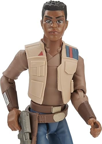 Miniatura 4 de STAR WARS Galaxy of Adventures The Rise of Skywalker Finn Figura de acción de 5 pulgadas con divertido movimiento de acción Blaster