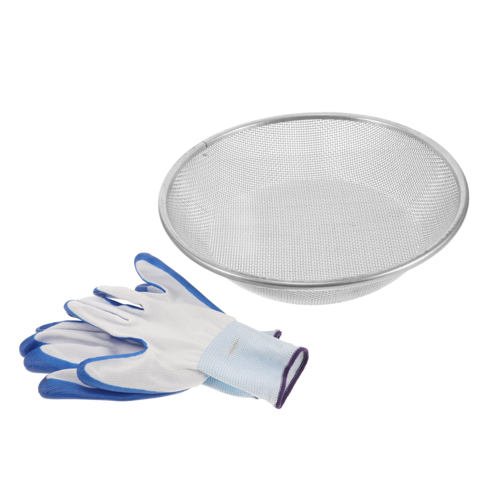 Setaccio da Giardinaggio in Acciaio Inox, Diametro 30 Cm