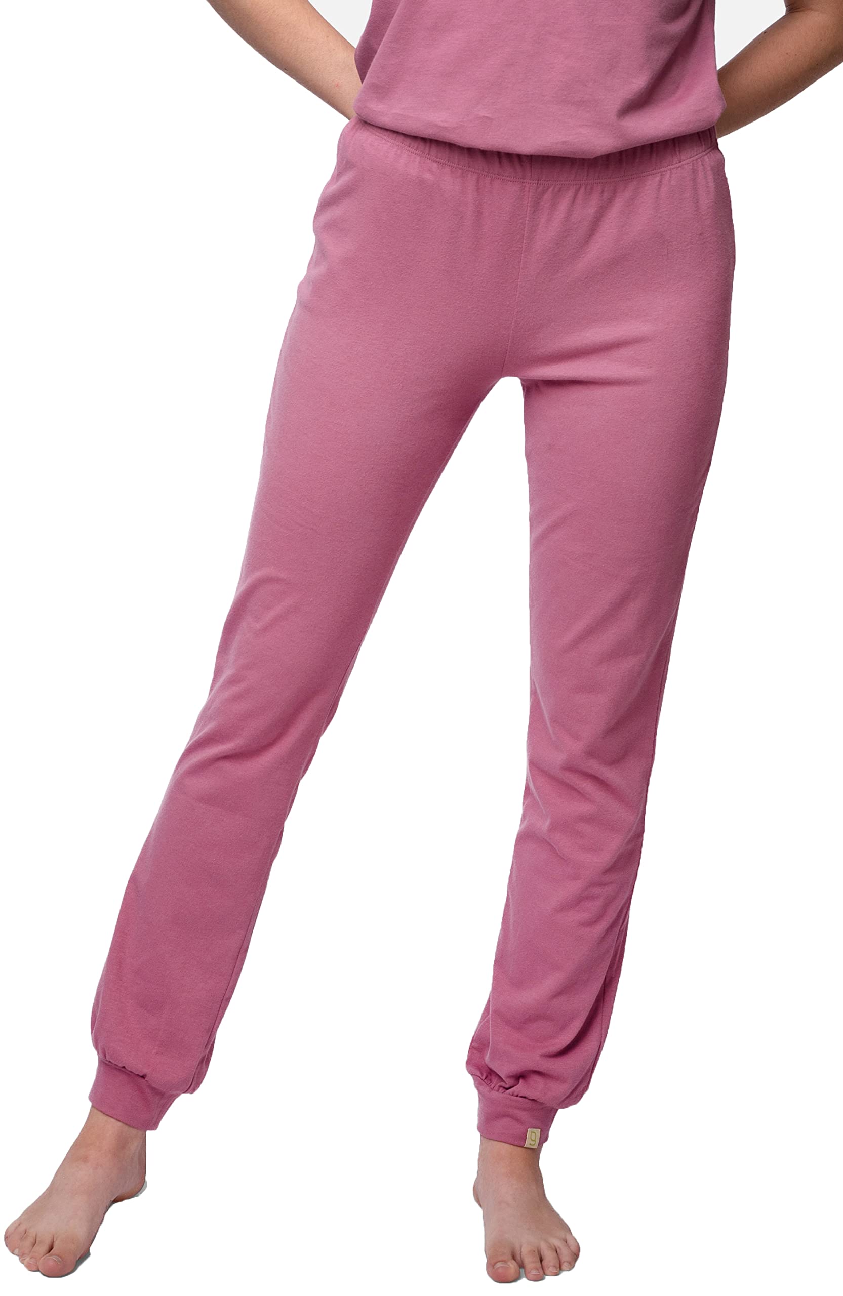 greenjama Damen Jersey-Hose, GOTS-Zertifiziert Pyjamaunterteil