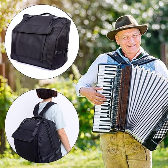 Custodia Per Fisarmonica A Piano - Impermeabile E Imbottita Per 120 Bassi - Foto 7