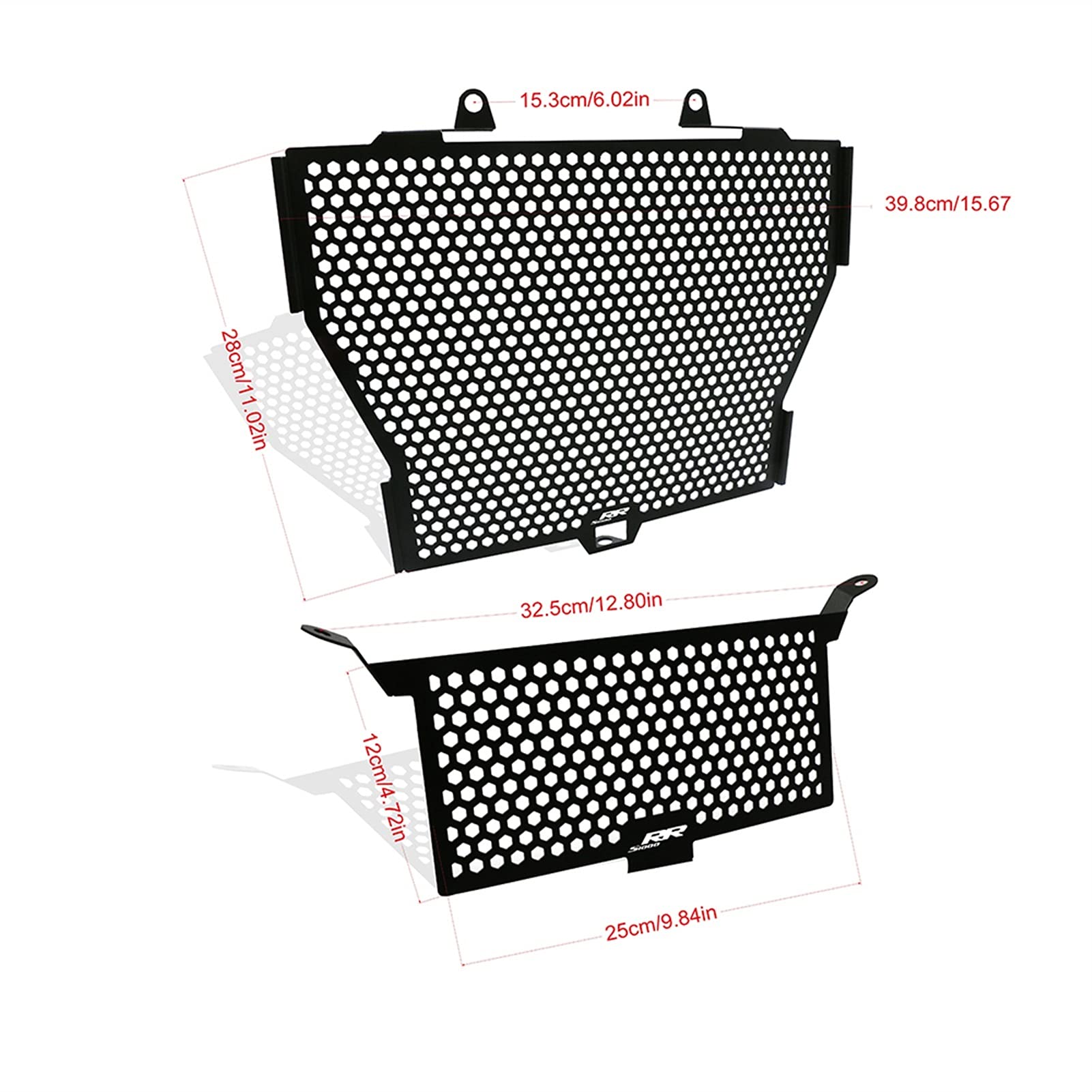 Griglia Protezione Radiatore Moto BMW S1000XR 2020-2024 - Alluminio CNC, Anti-Ghiaia - Foto 4