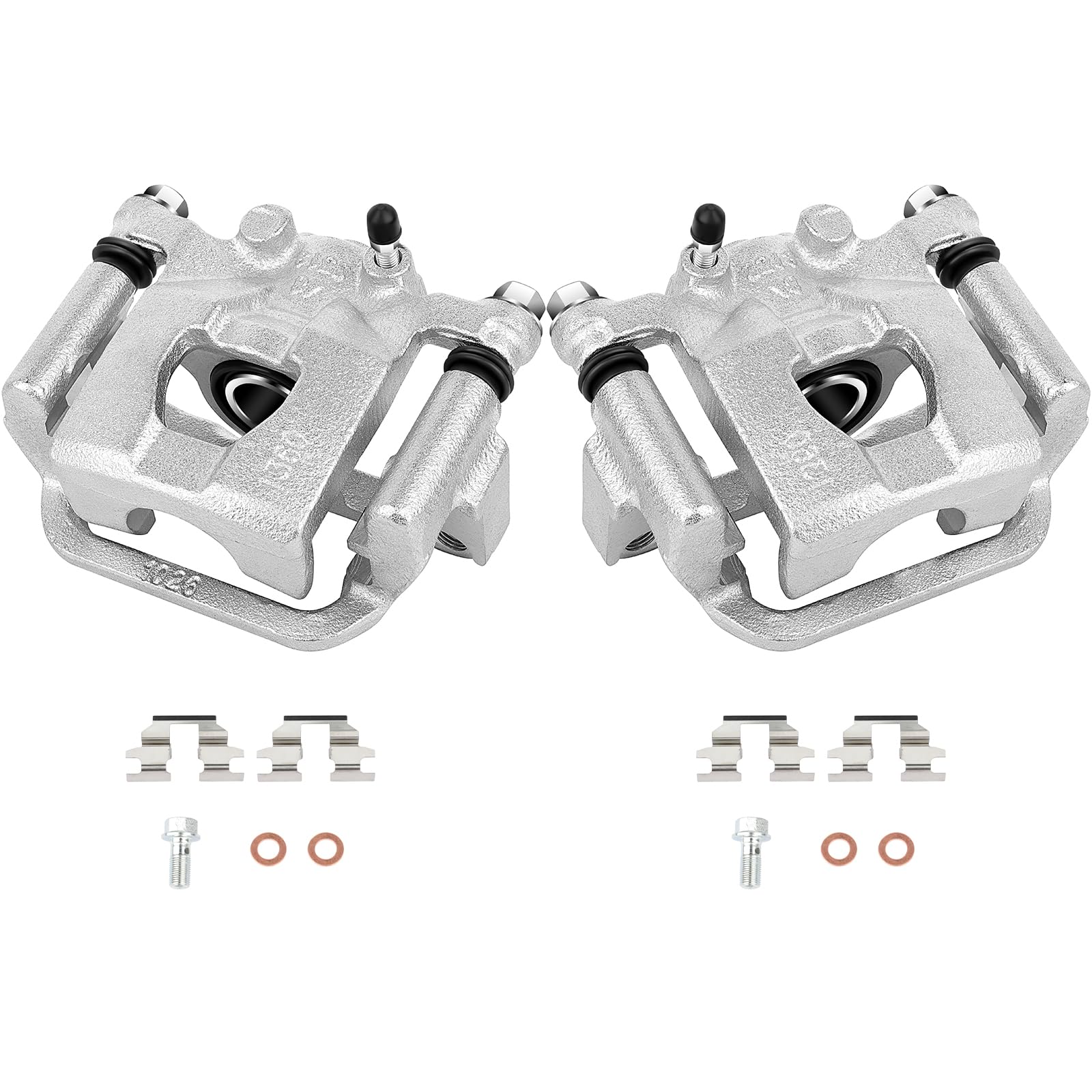 SCITOO Rear Left+Right Brake Calipers With Bracket 19-B2780A 19-B2781A For Nissan For Altima 07-12 For Nissan Juke 11-17 For Nissan For Maxima 07-08 For Nissan Sentra 11-12 14-16