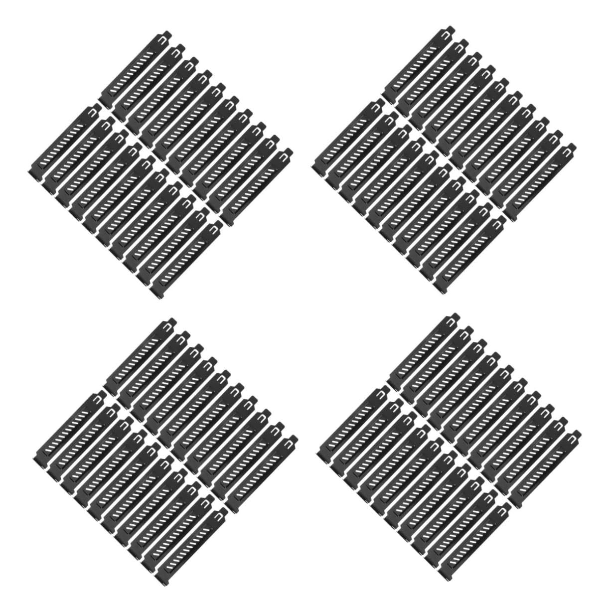 4 Set Piastra Copertura Pci Inossidabile Per Computer Design Con Inclinati Per Dissipazione Calore E Protezione Polvere Compatibile Con Case Standard E Full Profile 20 Pezzi*4