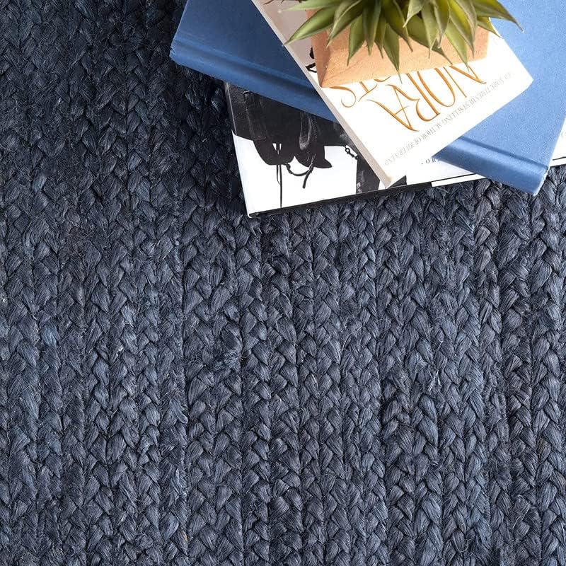 Miniatura 4 de Eleonora - Alfombra tejida a mano de yute trenzada a mano y calidad clásica para sala de estar, cocina, entrada, pasillo, dormitorio, casa rural,