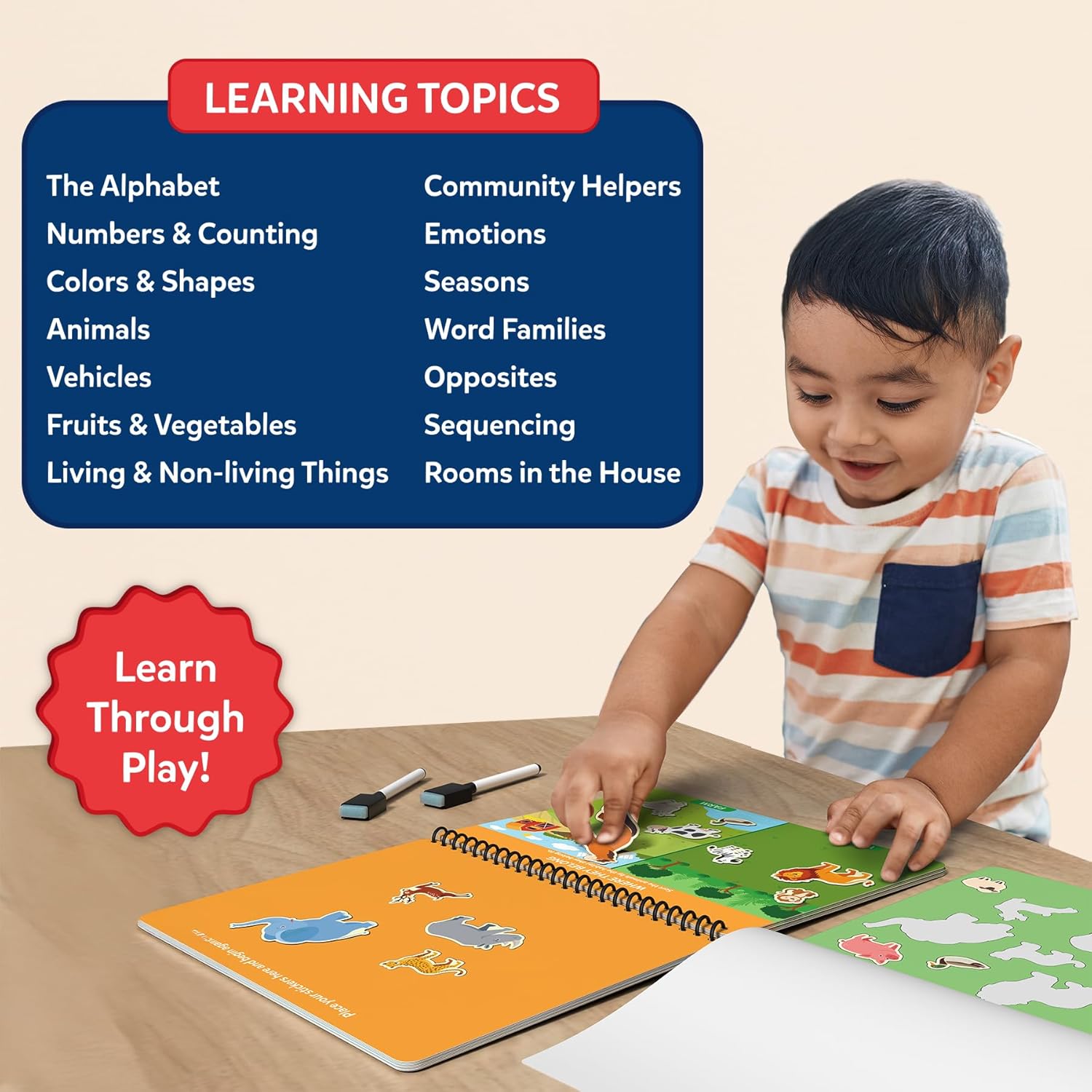 Skillmatics Montessori Busy Book for Toddlers – Preschool Learning Activities image 6