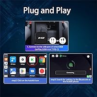 Vista 6 de Binize - Caja de Video Multimedia Inalámbrica CarPlay y Android AUTO, Celular 4G, 4GB+64GB, 8 Núcleos, Navegación Integrada Android 13, Soporte SIM