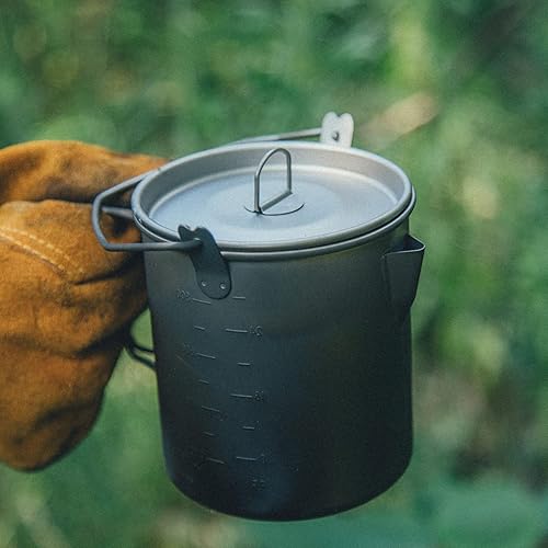 Miniatura 3 de Fire-Maple Alti Titanium Cup | Ultralight Camping Mug with Scale | Foldable Drinkware for Coffee Tea | Ideal for Hiking Backpacking and Camp Use