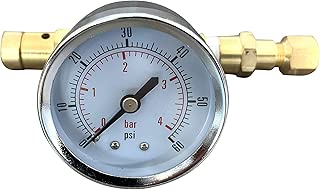 Ball Lock Adjustable Pressure Valve with Gauge,0~4 bar, 0~60 psi, Home Brew Kegging equipment for Brewing Beer corny Keg - coolthings.us