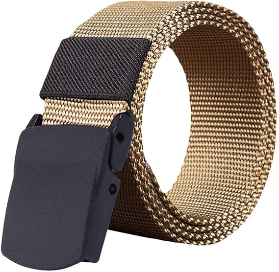 Amazon Co Jp キャンバスベルト Florrita メンズ レディース 耐久性 ナイロンベルト 幅3 8cm プラスチック製バックル 軽量 男女兼用 ミリタリー ウエスト 無地 布ベルト Fashion Belt 穴無し ストラップベルト ガチャベルト ジーンズ スーツ用 ファッション