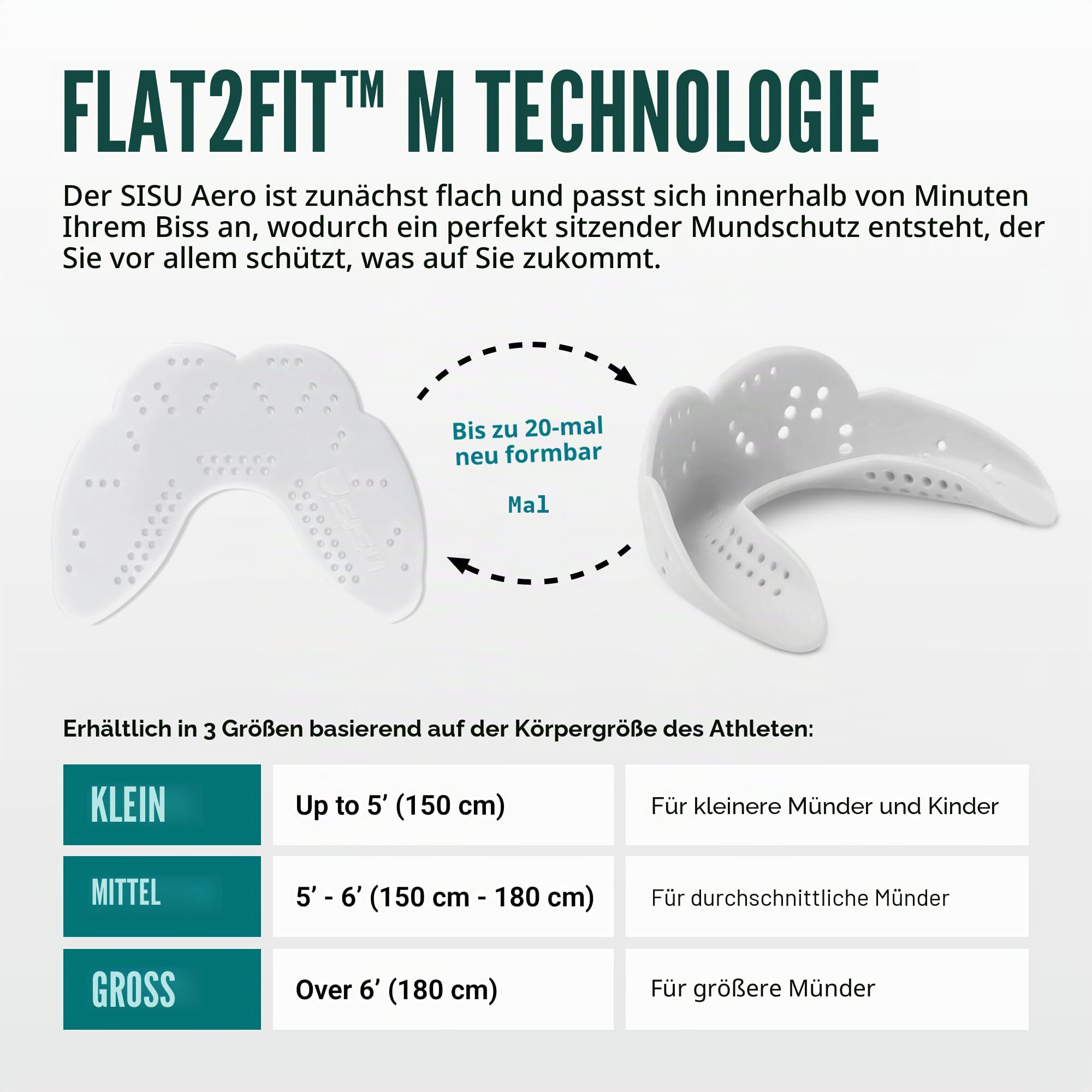 SISU Erwachsene Nextgen Aero Zahnschutz