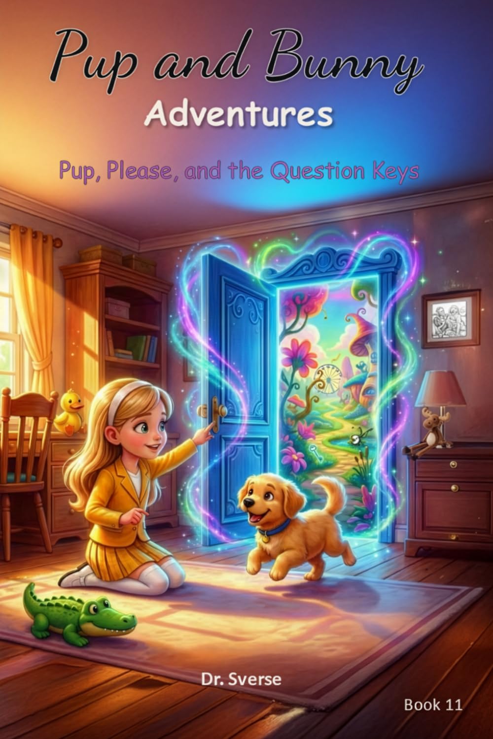 Pup and Bunny Adventures, Book 11 - Pup, Please, and the Question Keys: Magical Rhyming Journeys with Dog: Social-Emotional Learning for Early Readers