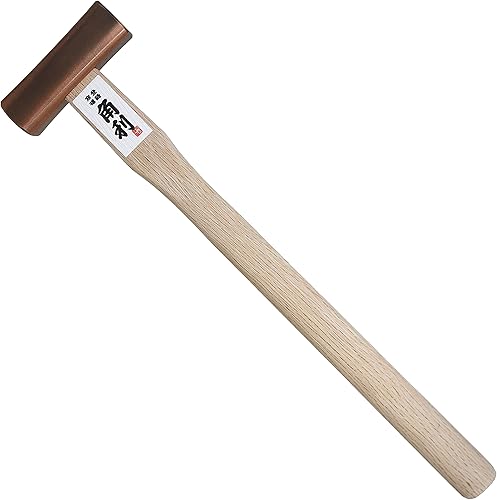 KAKURI Martillo de cincel de 8 oz (225 g) Martillo profesional japonés para carpintería para cincel, plano, clavo, acero al carbono japonés