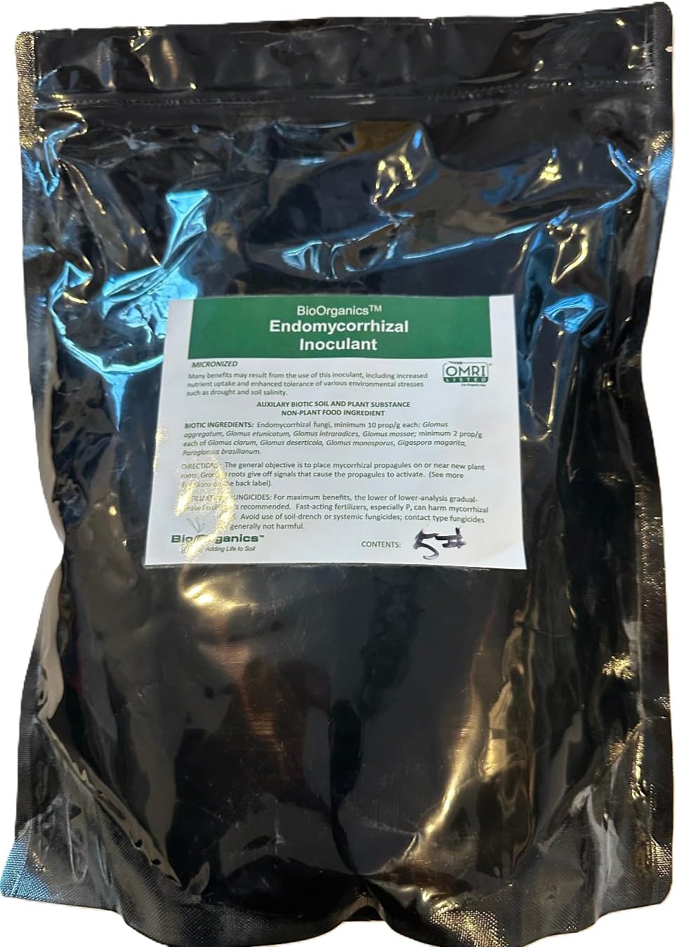 BioOrganics Micronized Endomycorrhizal Inoculant (5 lb. Bag)