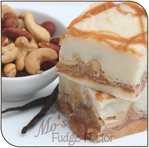 Mo's Fudge Factor, Dulce de azúcar de nuez y caramelo de vainilla 2 libras