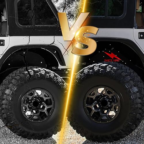 Vista 31 de Protectores de guardabarros interiores traseros compatibles con Wrangler JK y JKU Unlimited Sport Sahara Rubicon 2007-2018, protectores de barro