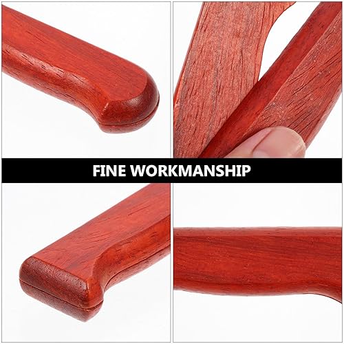 Miniatura 4 de Mango ergonómico de madera para cuchillo de cocina, mango de reparación de cocina para Sashimi, fácil de instalar, 4.40 x 1.29 x 0.78 pulgadas