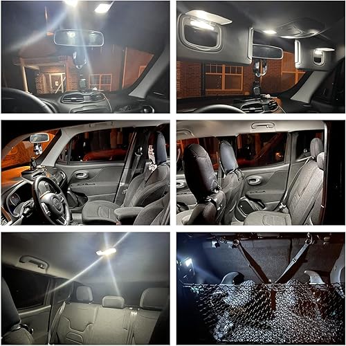 Miniatura 6 de Kit de 12 luces LED interiores blancas para Dodge Ram 1500 2500 3500 mapa cúpula de mapa luces de maletero superbrillantes de 6000 K  herramienta de