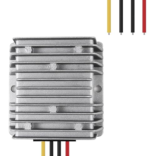 Regulador convertidor de CC de 12 V a 24 V 15 A 360 W convertidor de voltaje CCCC adaptador de corriente transformador impermeable resistente para