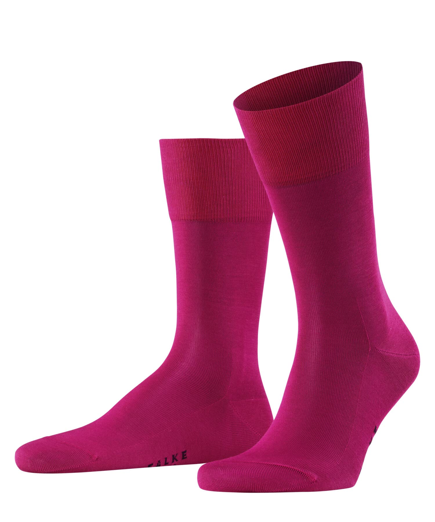 Falke Men's Red Berry 8390 Tiago M So Fil D'écosse Cotton Plain 1 Pair Socks, 5.5-6.5