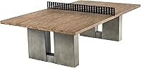 Barrington Aurora 9FT Outdoor Ping Pong Table - 2-in-1 Dining Conversion, 2-Inch Weatherproof MgO Top, Sturdy Metal Net