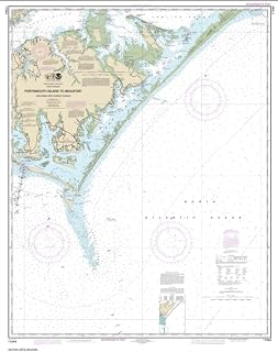NOAA Chart 11544-Portsmouth Island to Beaufort, Including Cape Lookout Shoals - Water-Resistant - by East View Geospatial