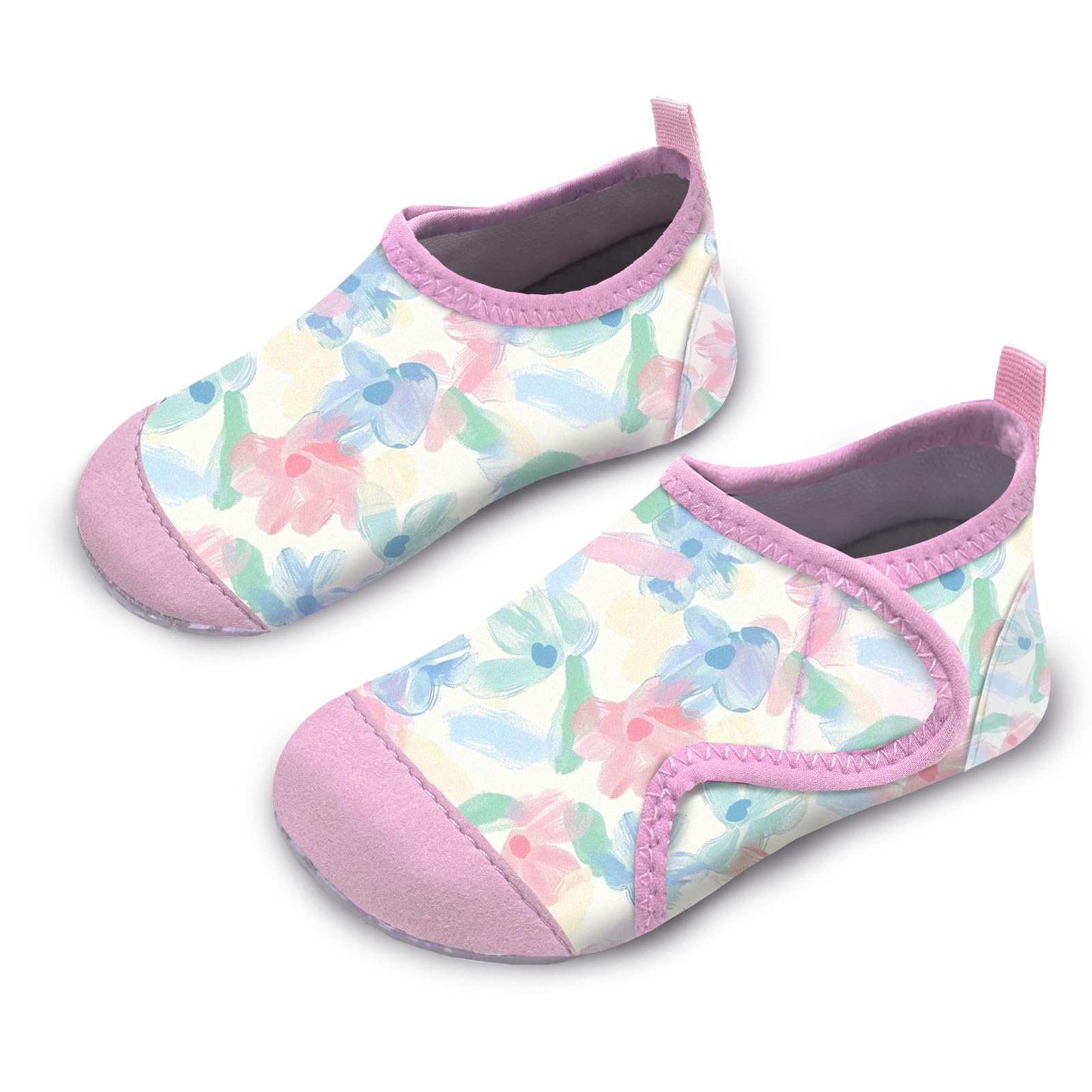 WateLves Badeschuhe Kinder Strandschuhe Schwimmschuhe Jungen Mädchen Baby Wasserschuhe Schnell Badesoken Aquaschuhe Trocknend Barfuss Schuhe