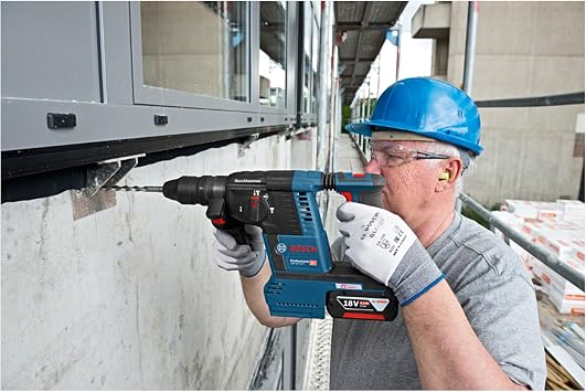 Bosch Professional GBH 18V-26 F Akülü Kırıcı Delici (18 Volt, SOLO, 2,6 J, Betonda Delme Çapı: 26 mm, Karton Kutuda, İlave Mandren, Akü ve şarj Cihazı Dahil Değildir)