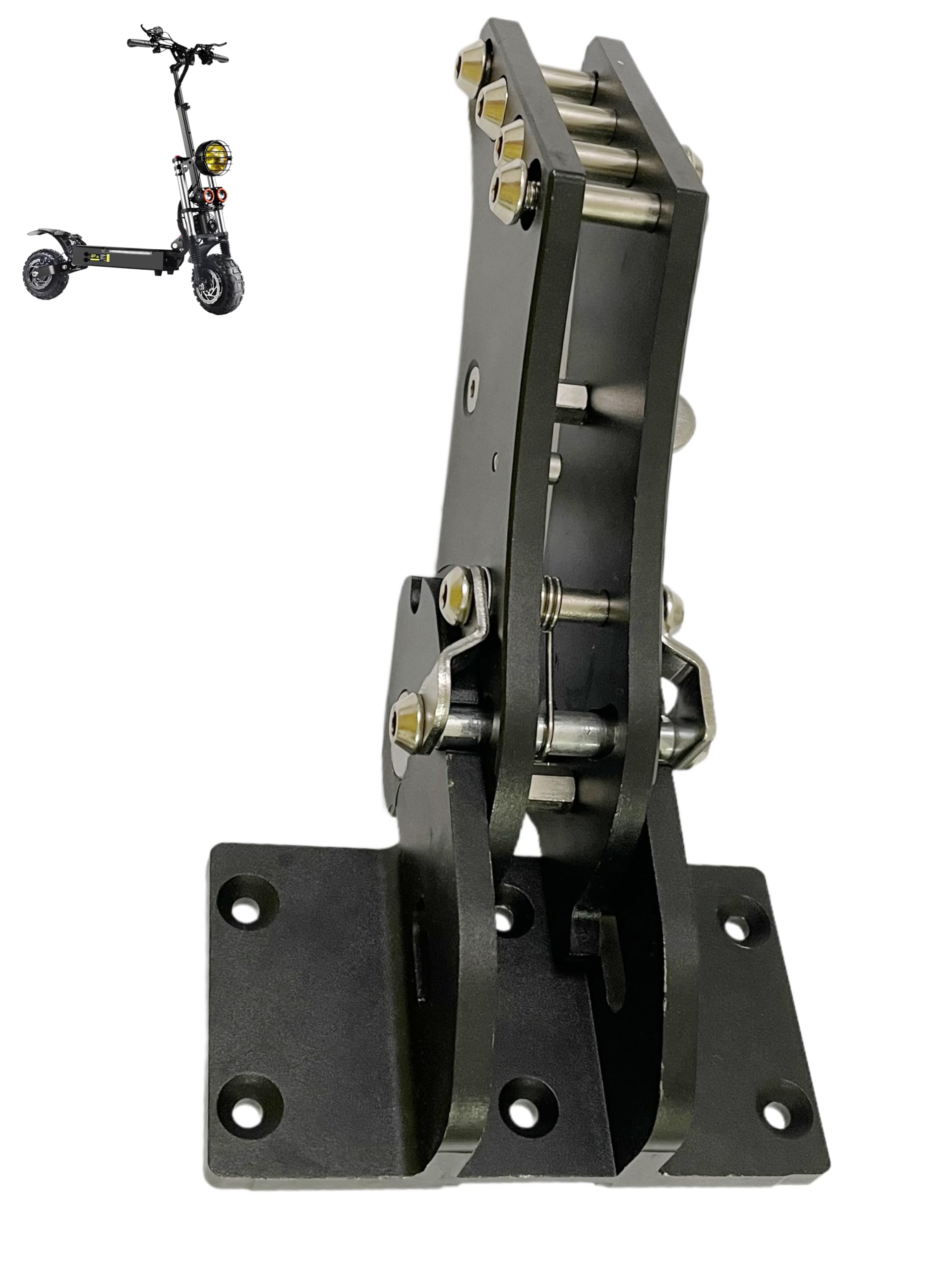 Electric Scooter Folding Assembly, Aluminum Alloy Foldable Clamp for V7, Teewing X5, BOYUEDA, Yume, TIFGALOP and Other Scooter Models, Durable & Lightweight