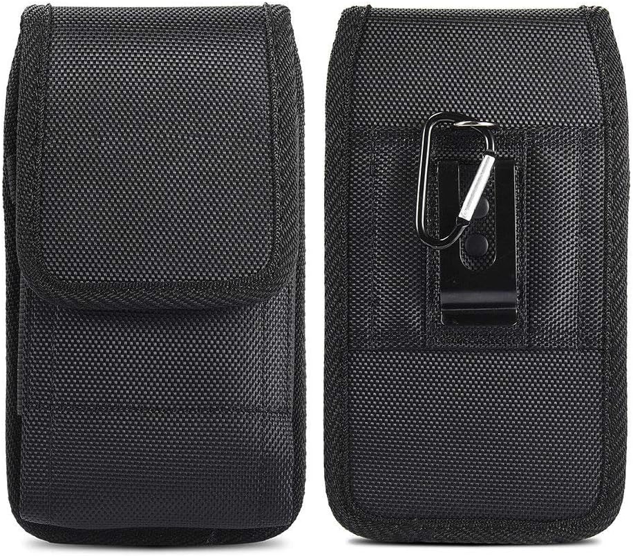 Trend & Style Custodia Per Cellulare Con Moschettone E Cerniera - Motivo Re E Corone - Poliestere