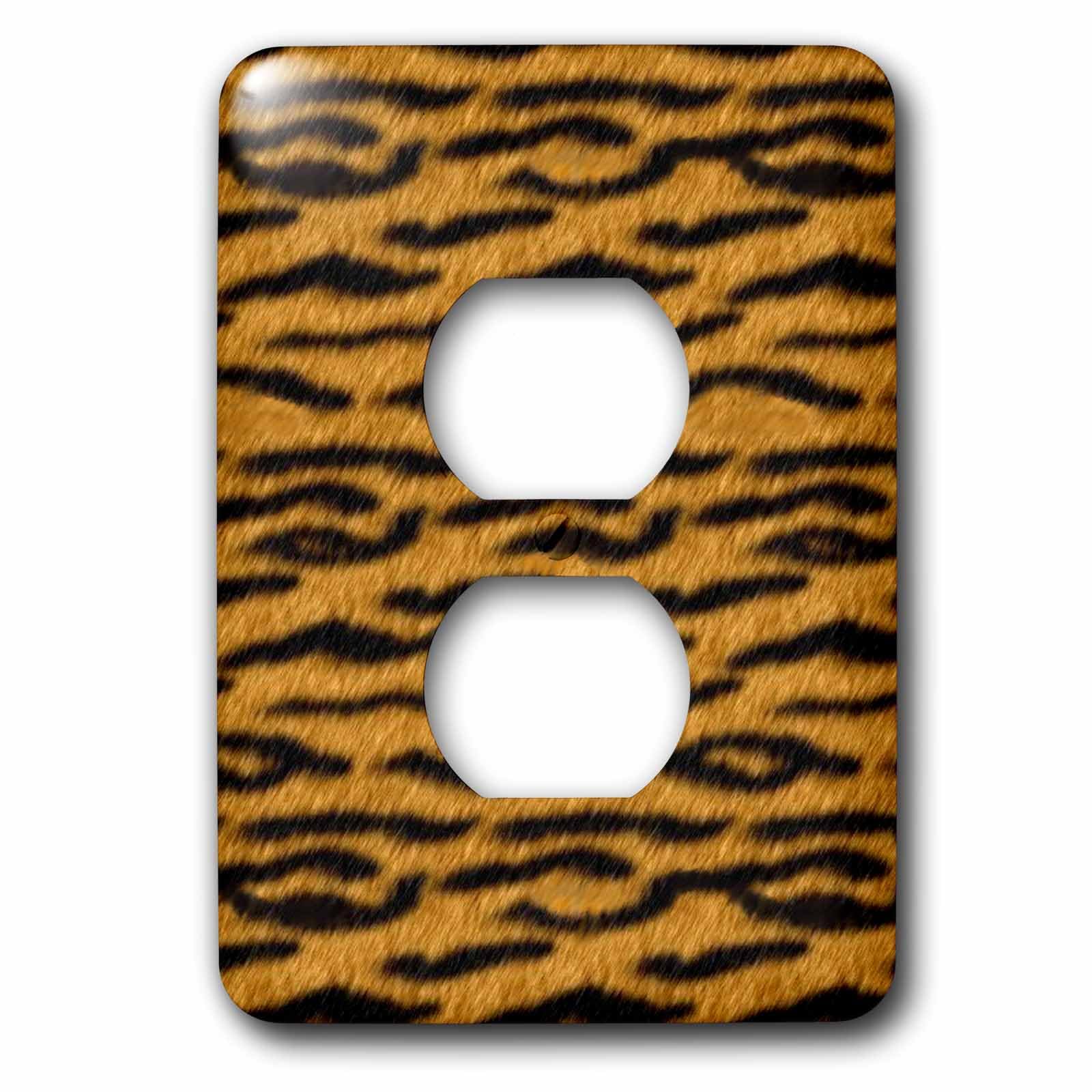 Housse de prise tigre orange 3dRose lsp_20339_6 aux finitions soignées pour salon moderne
