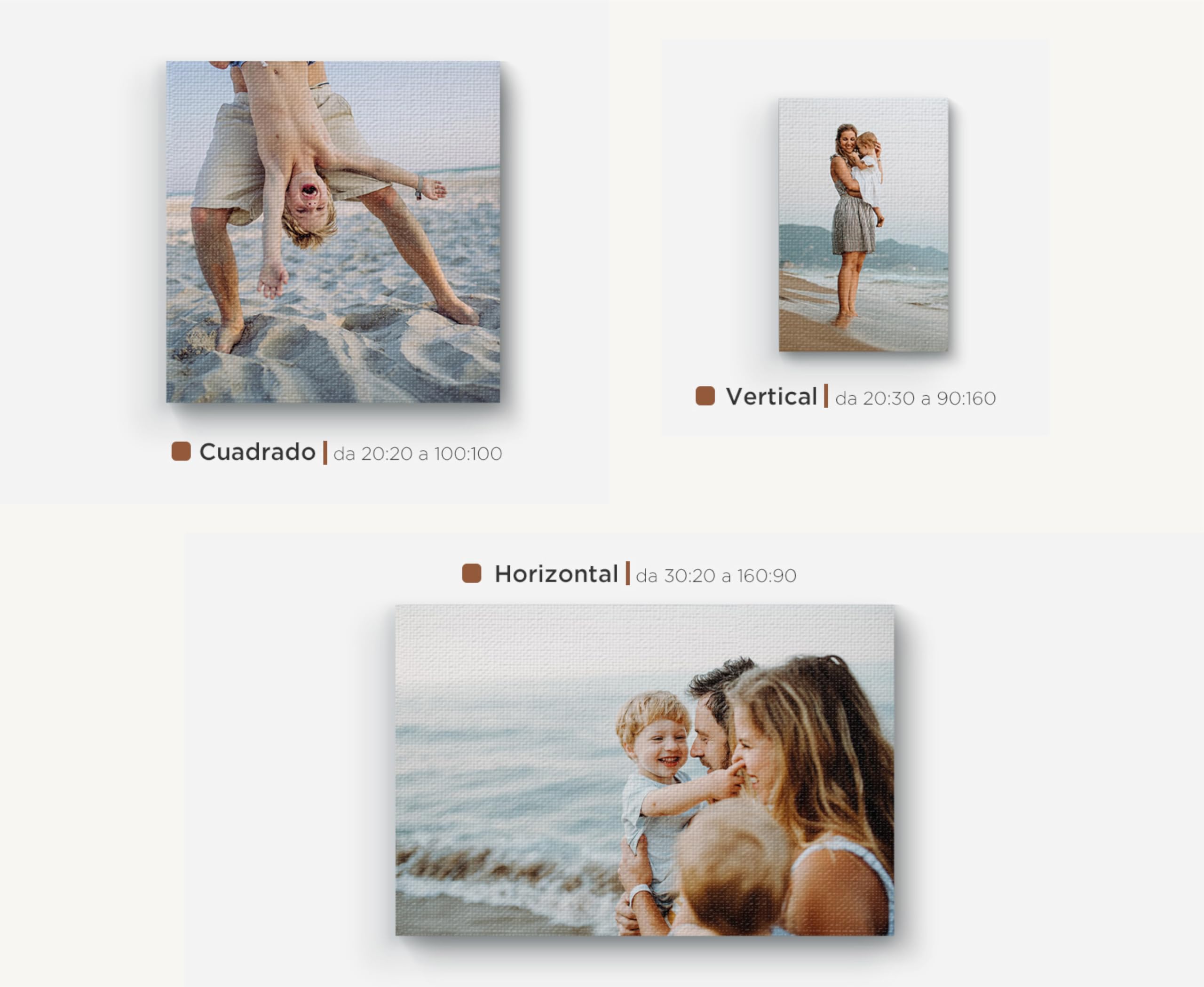 Akinda Art Gallery - Cuadro con lienzo personalizado 80 x 80 cm - Tu Foto Personalizada - Cuadro Moderno Salón - Idea de regalo