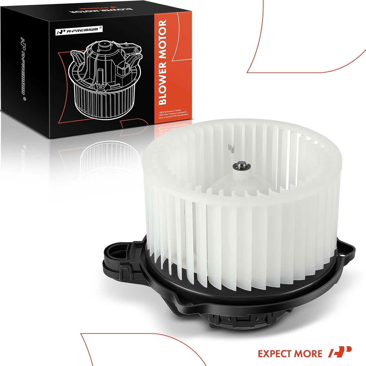 A-Premium Front HVAC Heater Blower Motor Compatible with Hyundai Sonata 2011-2015, Elantra 2011-2016, Elantra GT, Azera, Elantra Coupe & Kia Optima, Forte, Cadenza, Forte5 & More