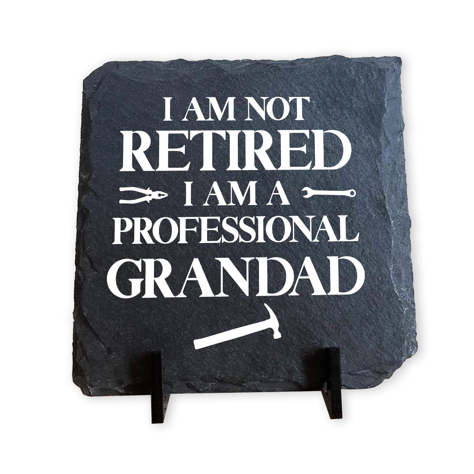 Red Ocean Funny Gift For Grandad, NOT RETIRED PROFESSIONAL GRANDAD PLAQUE, Retirement Gift For Grandad, Grandad Birthday Gift, Grandad Gifts Christmas, Funny Gift For Him, Shed Sign