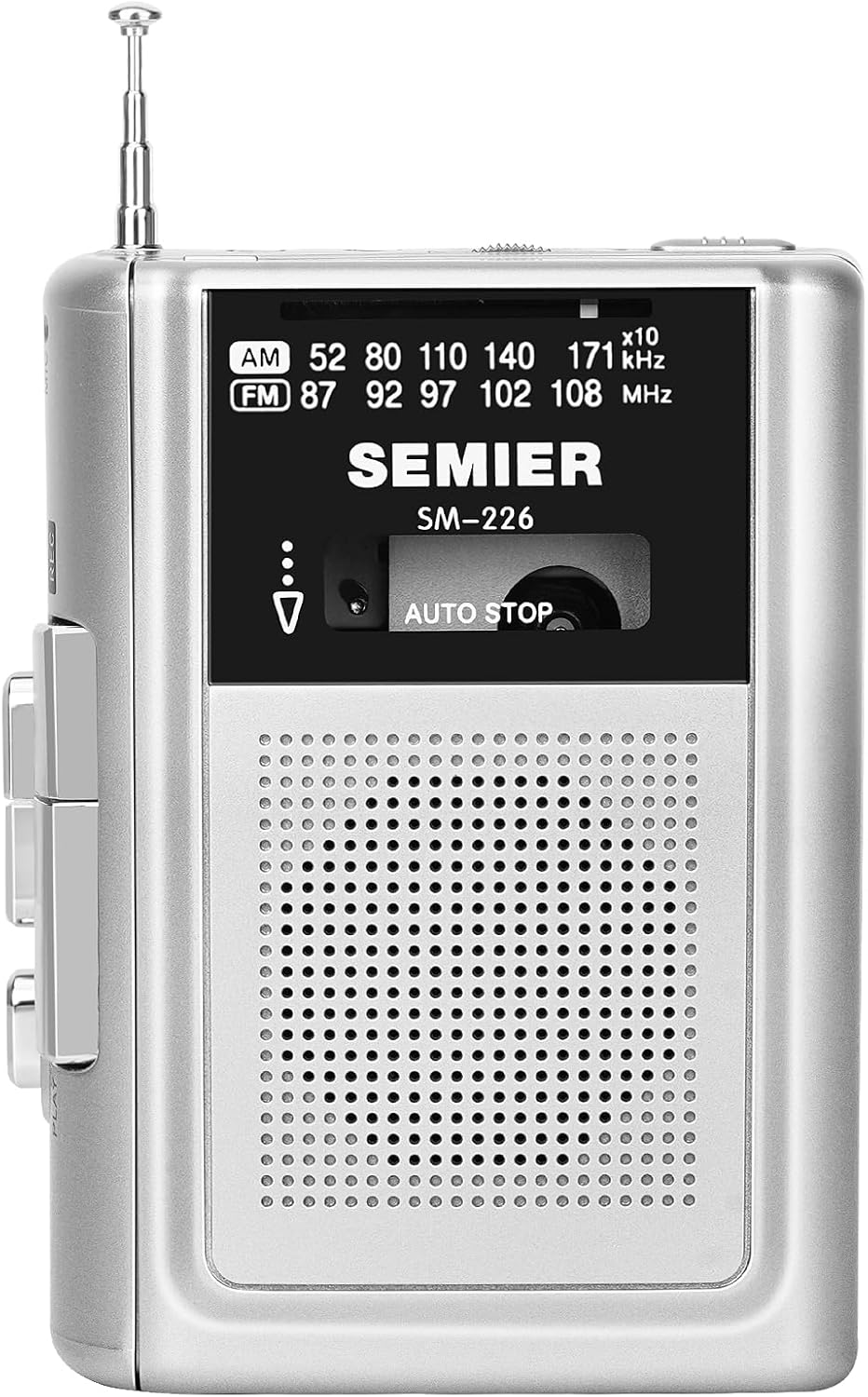 SEMIER Retro Portable Cassette Player/Recorder, Compact