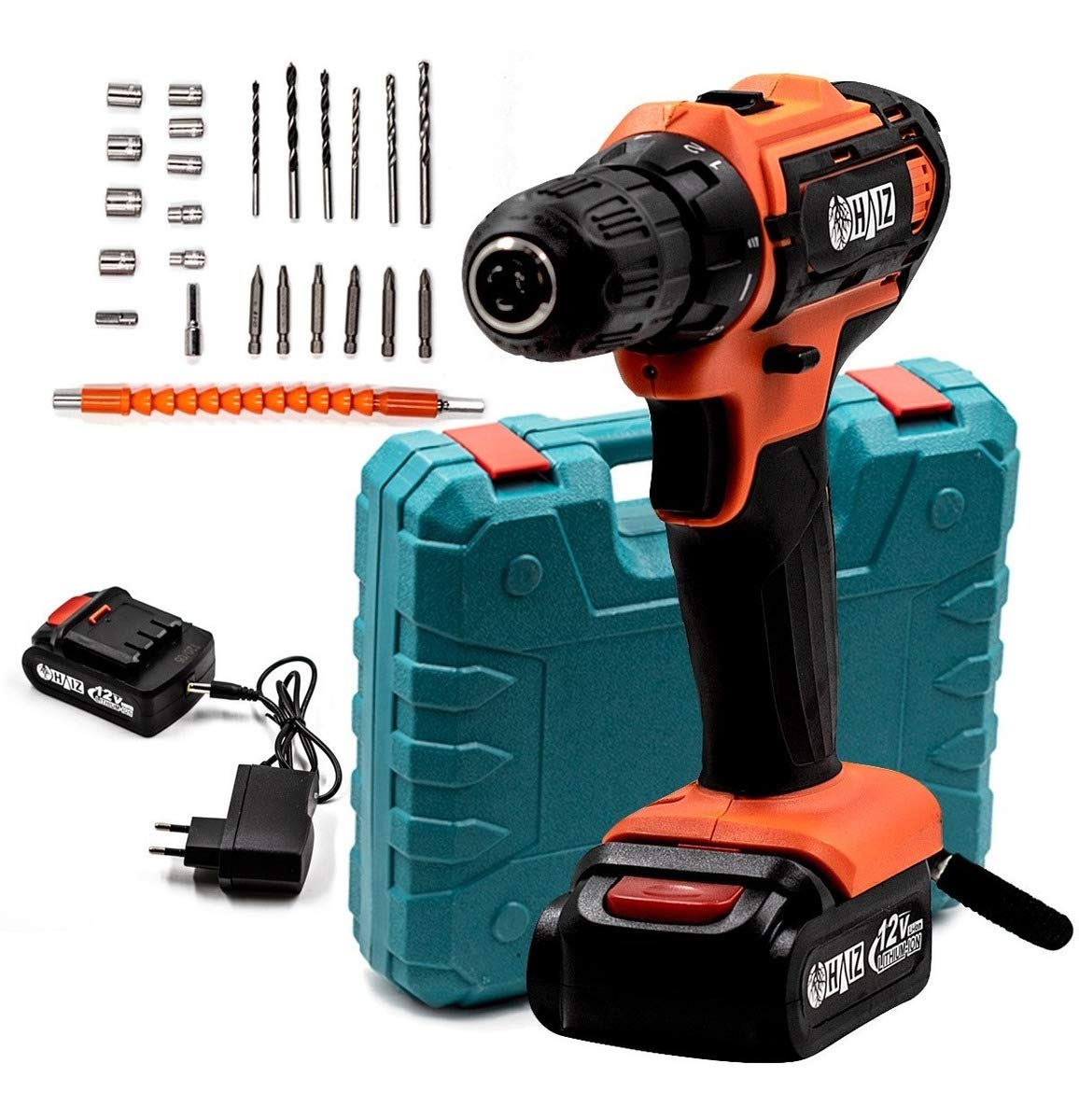 Haiz Furadeira Parafusadeira de Impacto Com Maleta Bivolt 24